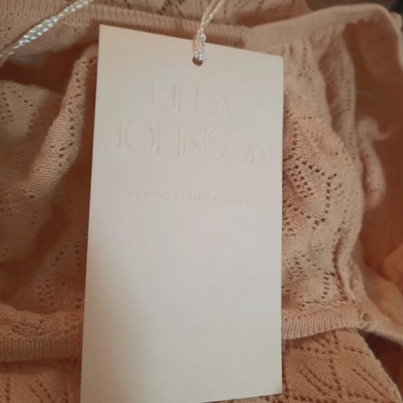 Ulla Johnson Leland Top Blouse Women's Large Cottage Fairy Puff Sleeves - Picture 14 of 16